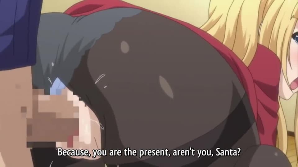 Hentai chaud pour le Noël de la jeune fille