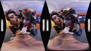 VR Cosplay Overcrotch 4K: Costumes Sexy et Plaisir en pov